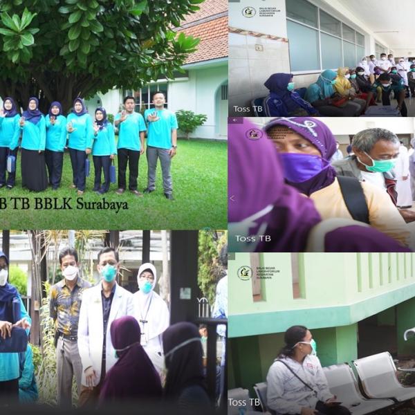 Laboratorium Tuberkulosis Nasional BBLK Surabaya mendukung TOSS TB