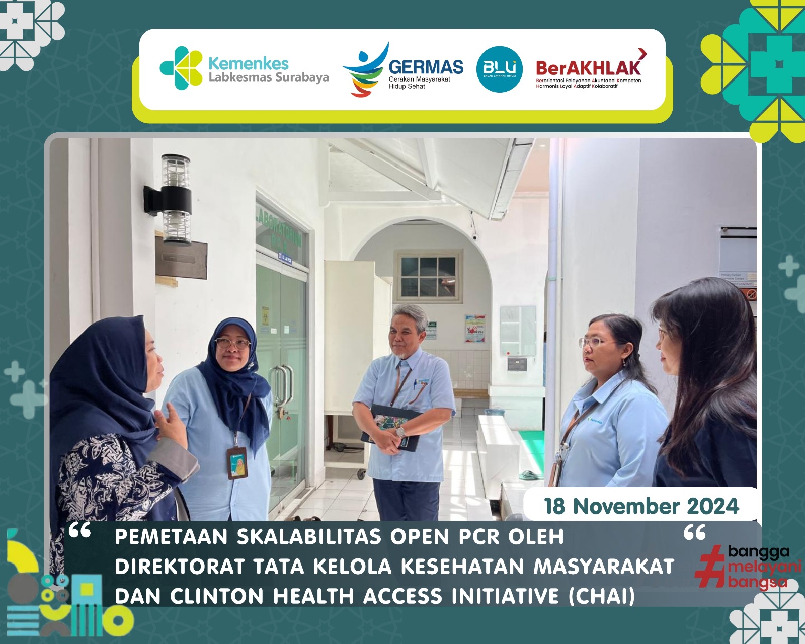 PEMETAAN SKALABILITAS OPEN PCR OLEH DIREKTORAT TATA KELOLA KESEHATAN MASYARAKAT DAN CLINTON HEALTH ACCESS INITIATIVE (CHAI)