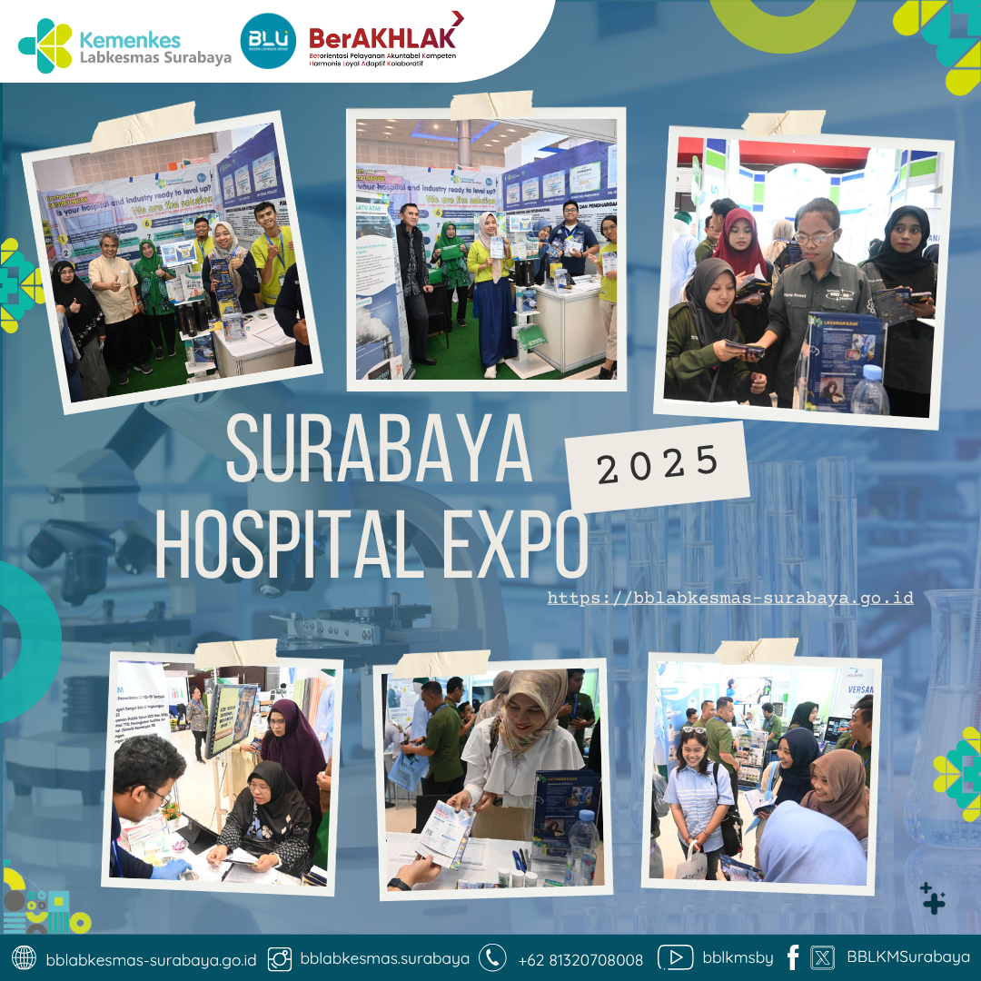 BBLKM Surabaya Tampil di Surabaya Hospital Expo 2025
