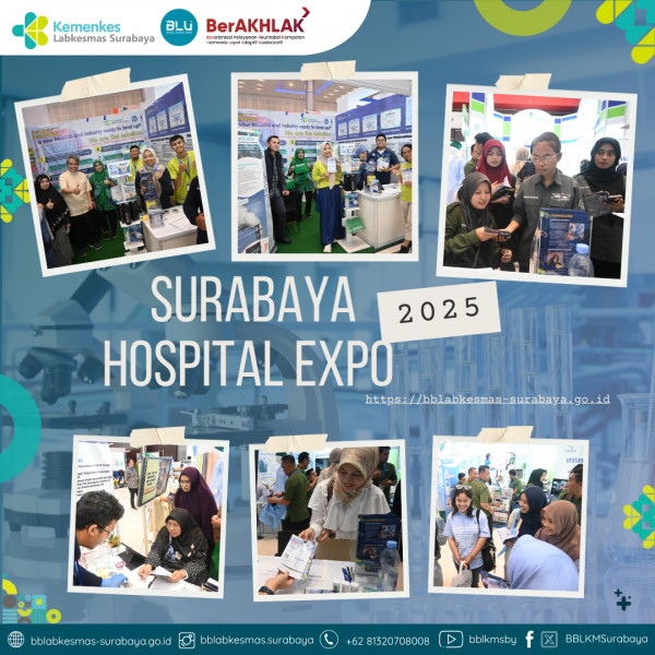 BBLKM Surabaya Tampil di Surabaya Hospital Expo 2025