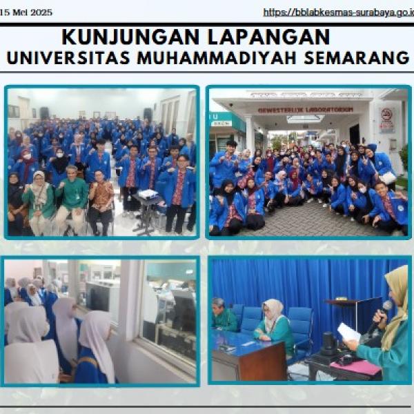 Kunjungan Lapangan dari Universitas Muhammadiyah Semarang