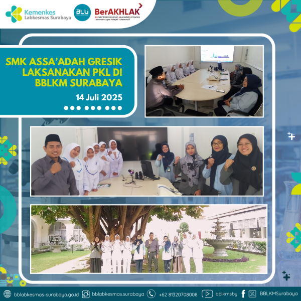 SMK Assa’adah Gresik Laksanakan PKL di BBLKM Surabaya