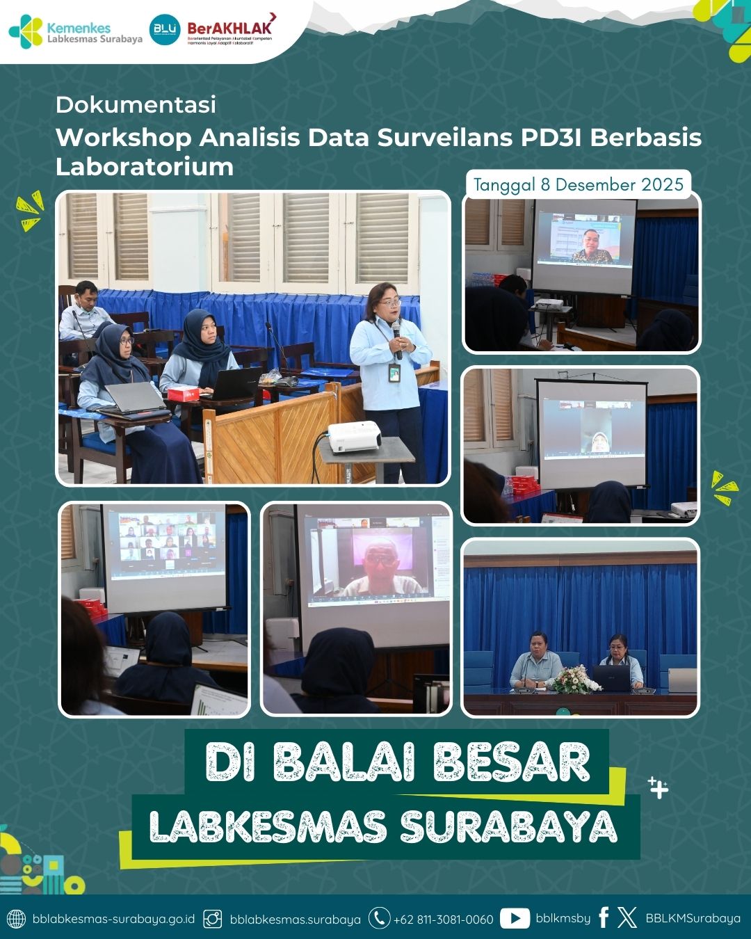 Workshop Analisis Data Surveilans PD3I Berbasis Laboratorium Tahun 2025