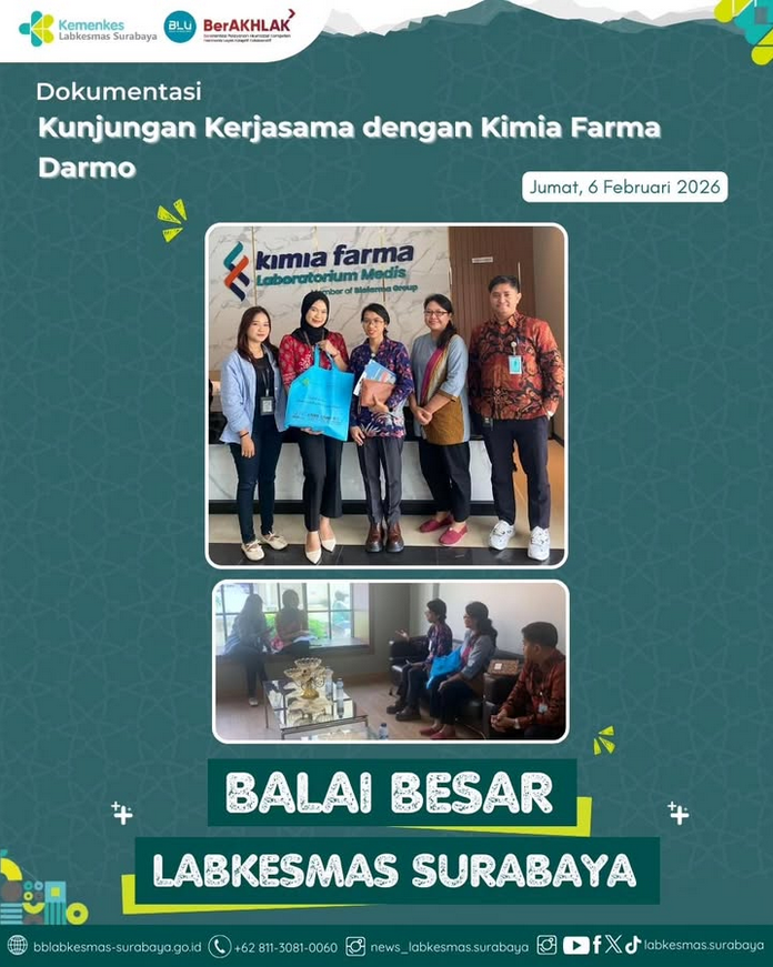 Kunjungan Kerja Sama dengan Kimia Farma Darmo