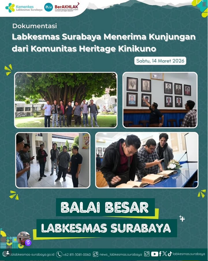 Kunjungan dari Komunitas Heritage Kinikuno